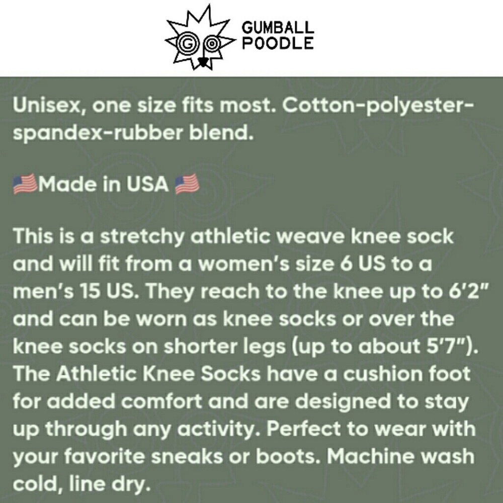 WICKED - Unisex Athletic Socks - Picture 5 of 5
